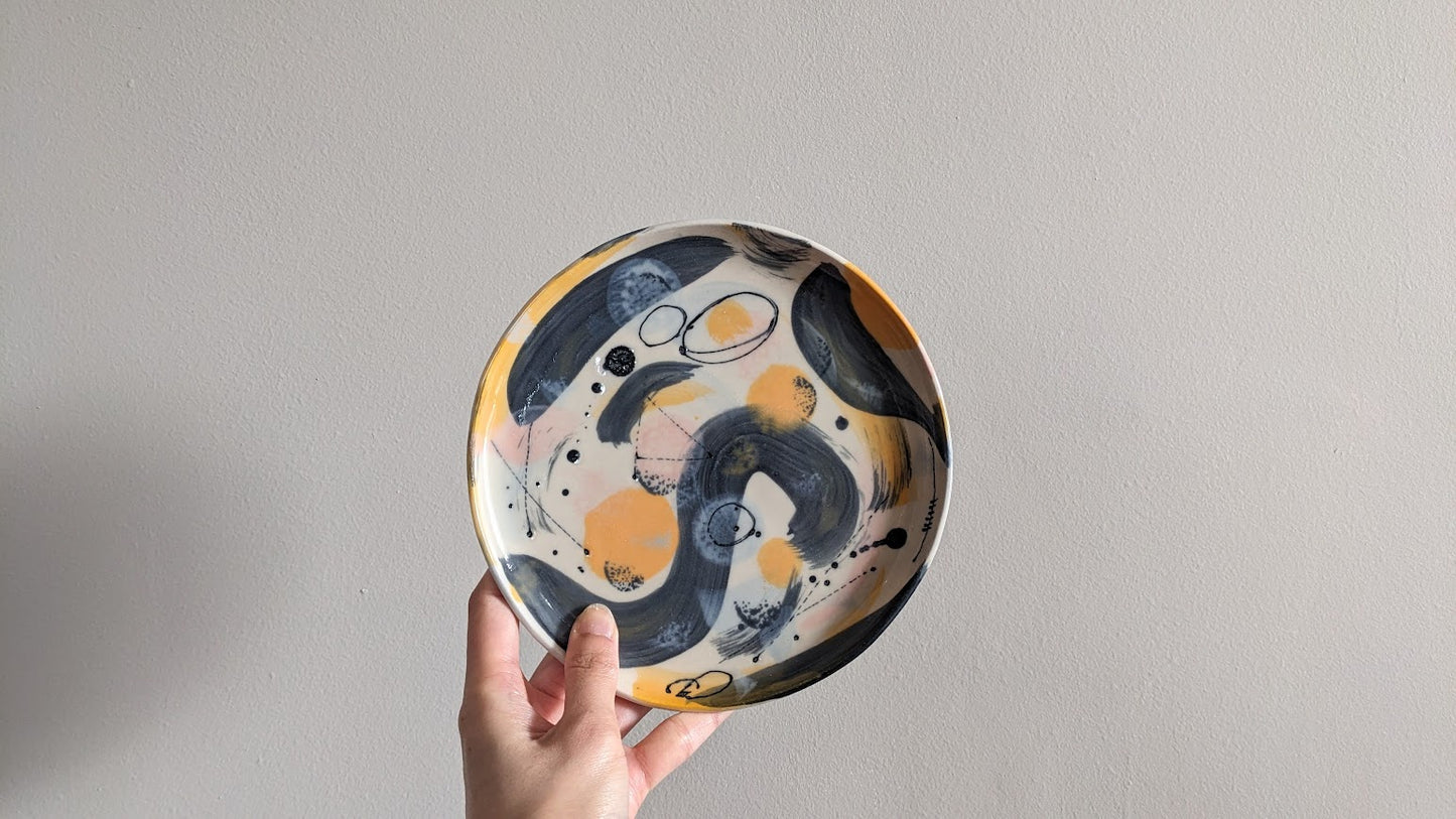 contemperary ceramic side plates